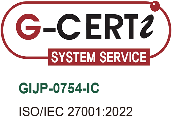 G-CERTi SYSTEM SERVICE GIJP-0784-IC ISO/IEC 27001:2013